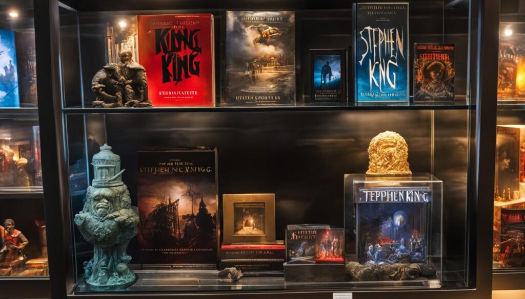 Caring for Stephen King signed memorabilia display