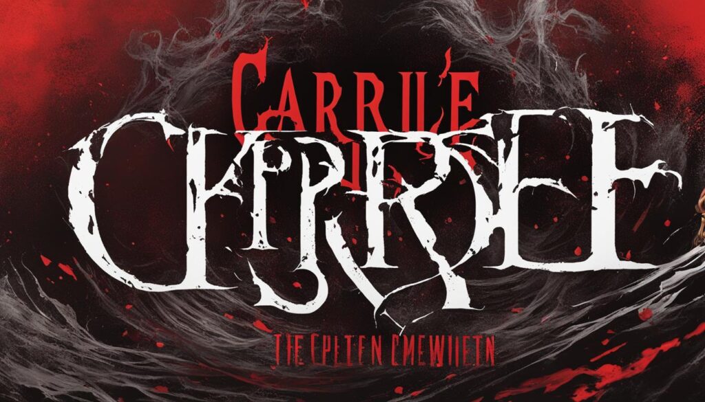 Carrie Stephen King Book Cover