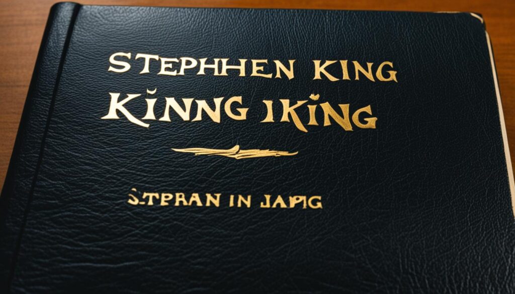 Stephen King autograph
